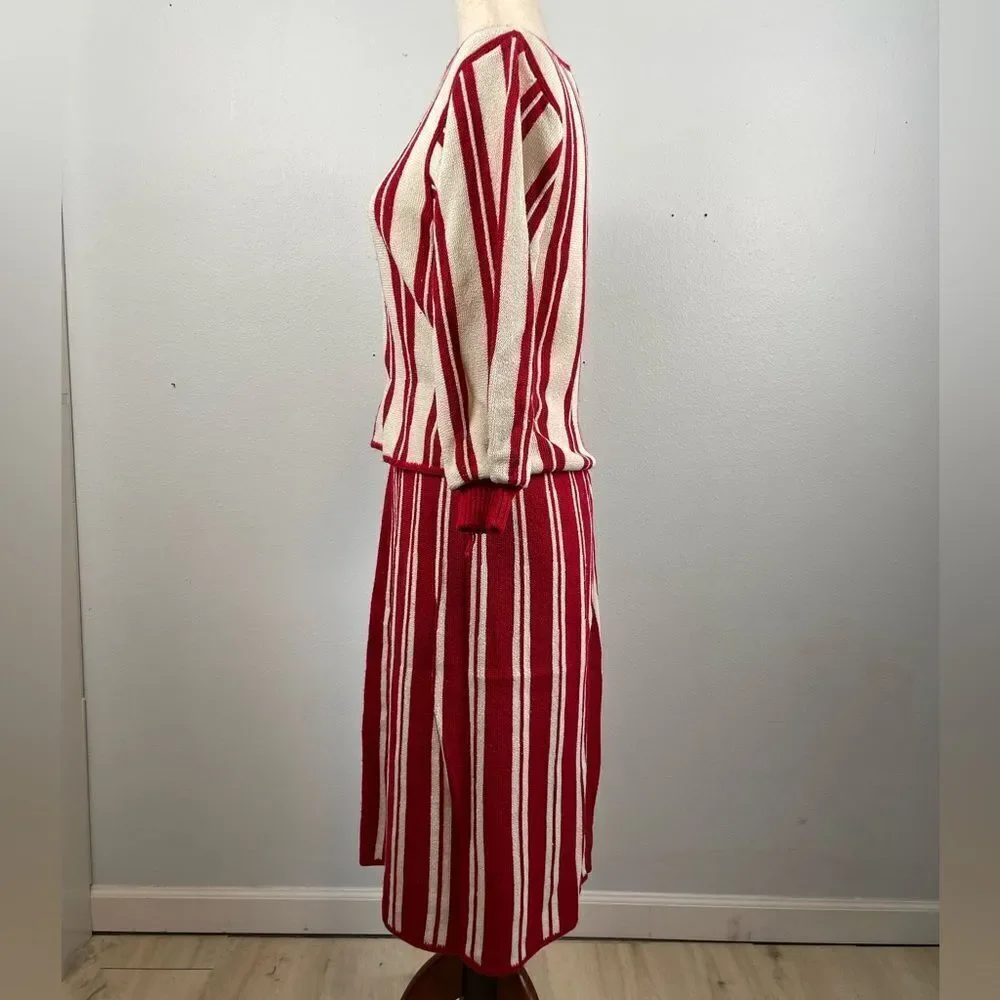 Vintage Savion Sweater and Matching Skirt Size 10
